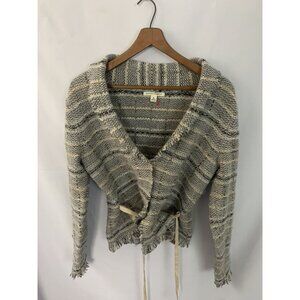 Banana Republic M Vintage Wool/Angora Blend Multi Color Shawl Cardigan Sweater